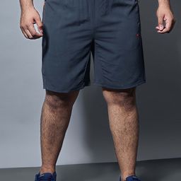 Technosport Men Plus Size Slim Fit Sports Shorts with Antimicrobial Technology-image-95