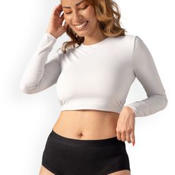 Mahina Women Solid High Rise Leak-Proof Period Briefs-56