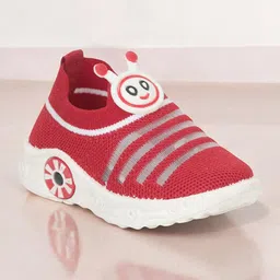 Lil Lollipop Unisex Kids Woven Design Round Toe Slip-On Sneakers-38