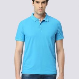 playR Men Dri-FIT Solid Polo Collar T-shirt-image-90