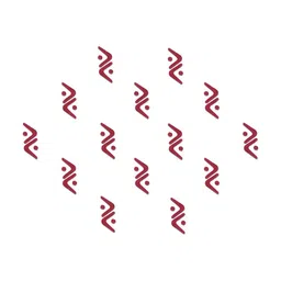 Comet Busters Beautiful Traditional Designer Bindis - Red image 3