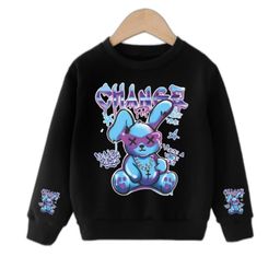 Joggers Park Kids-Unisex Black Cotton Sweatshirts-image-79