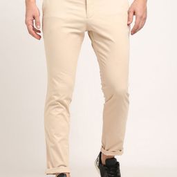 Indian Terrain Men Urban - C Tapered Fit Chinos Trousers-image-97