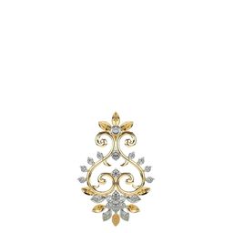 VALANOVA 14K Yellow Gold 0.25 Ct Lab Grown Diamond Pendant-image-55
