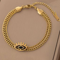 Designs & You Women Gold-Plated Charm Bracelet-image-44