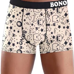 DISPENSER Pack Of 4 Men Printed Trunks V7-C9-C10-C11-C12-L-Multi 7 image 3