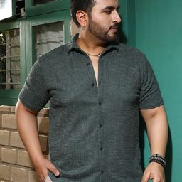 Instafab Plus Size Tactile-Resort Comfort Cotton Casual Shirt-picture-24