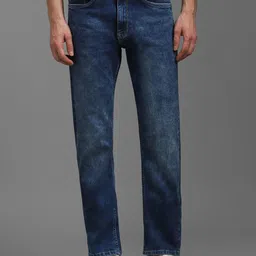 Louis Philippe Jeans Men Relaxed Fit Low-Rise Light Fade Jeans-image-97