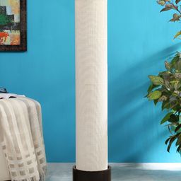 Devansh White & Brown Cylinder FloorLamps-image-79