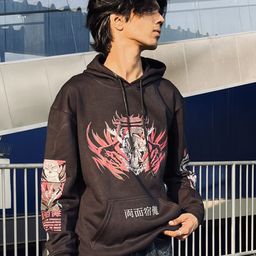 Getsetwear Men Printed Hooded Sweatshirt-image-76