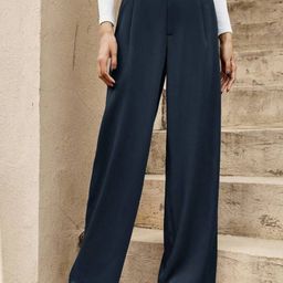 Next One Women Smart High-Rise Easy Wash Pleated Trousers-picture-49