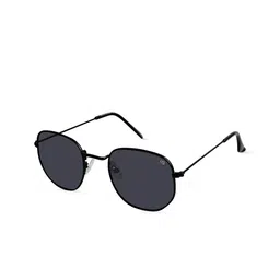 Woggles Unisex Hexagonal Sunglasses With Polarised and UV Protected WOBN-MHX-005C3-7