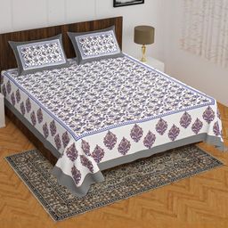 E Elma Unisex Grey Bedsheets-image-47
