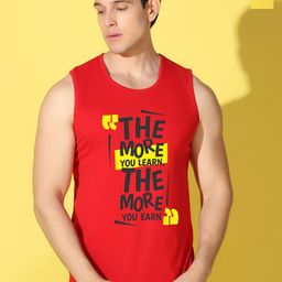 WOOSTRO 2-Pc Printed Odour-Free Cotton Innerwear Vests VWS26(MORE RED)(98 YELLOW)-image-82