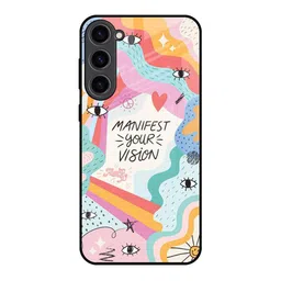 QRIOH Typography Printed Samsung Galaxy S23 Plus 5G Back Case Mobile Accessories-image-41