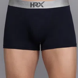 HRX by Hrithik Roshan Stretchable Short Trunks HRX_TRK_001_NVY/EG/_1PC-picture-15