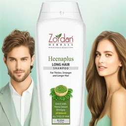 ZORDAN Set Of 2 Heenaplus Long Hair Shampoo - 200 ml Each image 5