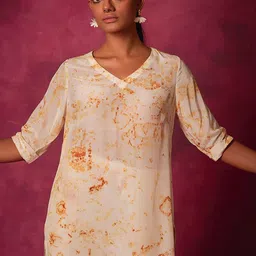SAUNDH Printed Tunic With Trouser Co-Ords-picture-15