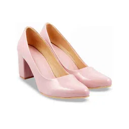 VANIYA SHOES Women Block Pumps-36