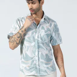 TAHVO Men Relaxed Casual Shirt-image-38