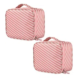 Kuber Industries Set Of 2 Toiletry & Makeup Pouch-57
