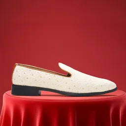 MICHAEL ANGELO Men Ethnic Slip Ons Loafers-image-81