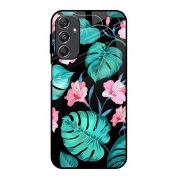 QRIOH Floral Printed Samsung Galaxy M34 5G Silicone Back Case Mobile Accessories-image-17