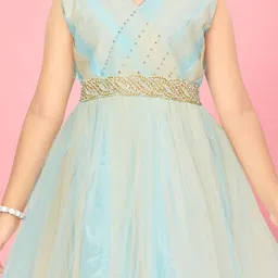 BAESD Net Fit & Flare Midi Dress image 2