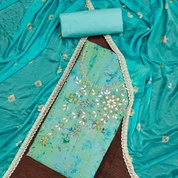 DIVASTRI Printed Unstitched Dress Material-image-50