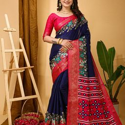Panzora Woven Design Zari Kanjeevaram Saree-image-58