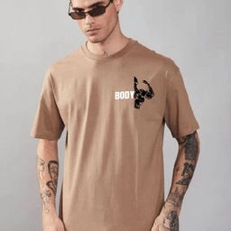 GSPO Men Typography Printed Applique T-shirt-image-94