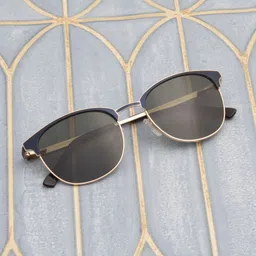 Ted Smith Women Round Sunglasses with Polarised and UV Protected Lens SUN-JULIA_BLUE-GLD-image-28
