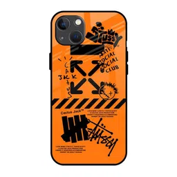 QRIOH Typography Printed iPhone 13 Back Case Mobile Accessories-44
