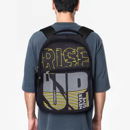 Priority Unisex Typography Backpack-33