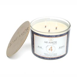 MI AMOR PARIS White & Blue 1 pieces Jar Candle-image-47