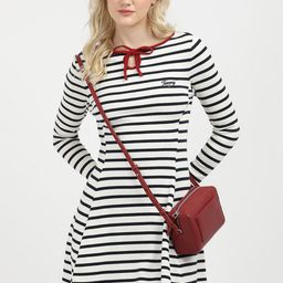 Tommy Hilfiger Striped A-Line Mini Dress-image-89