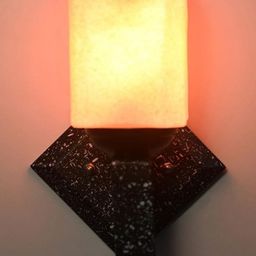 1ST TIME Orange Solid Glass Rectangle Shaped Decorative Wall Lamp-picture-12