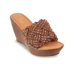 Catwalk Colourblocked Wedge Sandals-43