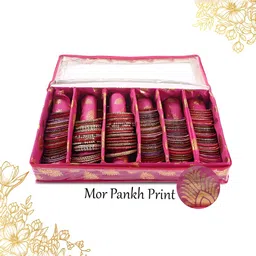 Aura Pink Set of 6 Regular Multi-Utility Organisers image 3