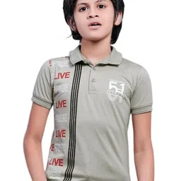 Little funky Boys Grey Tshirts-image-35