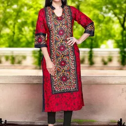 Jevi Prints Women Ethnic Motifs Printed Indie Prints Kurta-picture-48