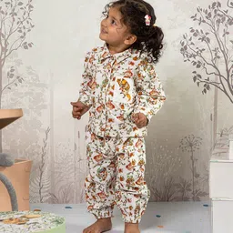 THE BABY TRUNK Girls Printed Shirt-image-90