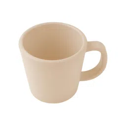 IRIDA NATURALS Beige Solid Bamboo Matte Mugs Set of Cups and Mugs-image-82