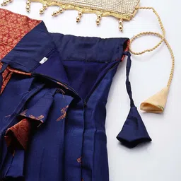 Payu Semi-Stitched Lehenga & Unstitched Blouse With Dupatta image 2