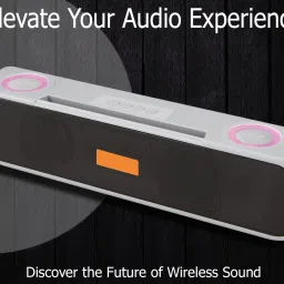 ZSIV Bluetooth 5.3/AUX Input/TF Card/FM Radio/USB Connections Bluetooth Speaker 16 W Bluetooth Soundbar image 2