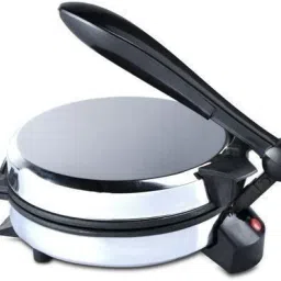 Electric Silver Non Stick Roti and Khakra Maker-image-2