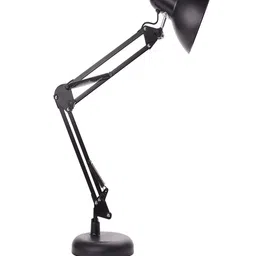 Mufasa White & Black Solid Flexible Spring With On/Off Switch Table Lamp image 5