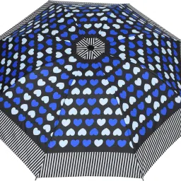 4 Fold Little Hearts Printed Foldable Outdoor Umbrella For Men,Women,Boys&Girls Umbrella-picture-23