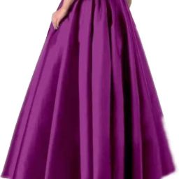 Solid, Embellished, Self Design Semi Stitched Lehenga Skirt-image-106