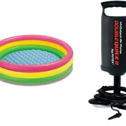 5 Feet Swimming Pool With Hand Pump Inflatable Swimming Pool-37